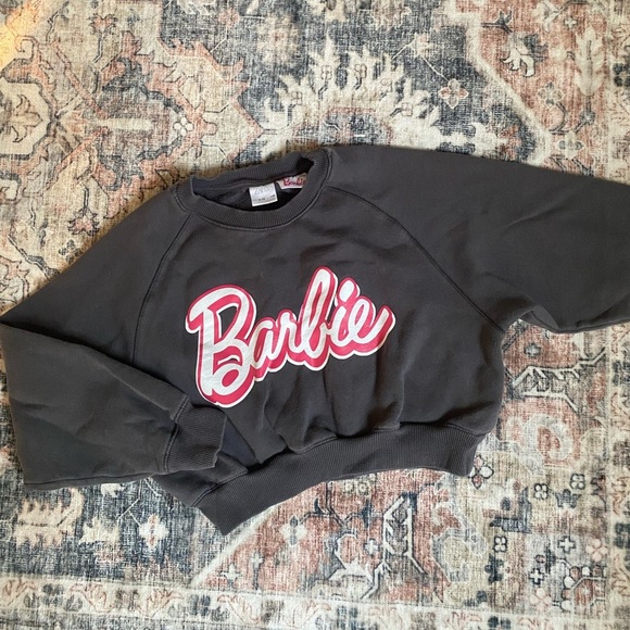 Zara x Barbie Crew Neck Sweater - Picture 1 of 3